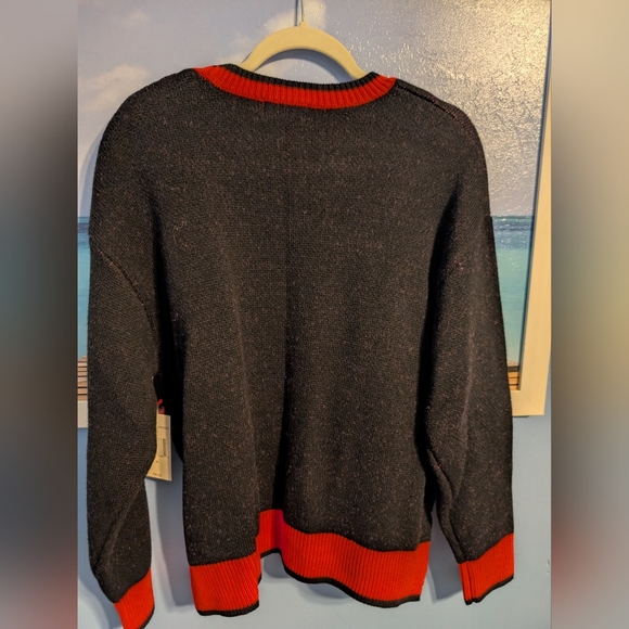 Nwt Juicy Couture Black and Red Sweater - Picture 5 of 10